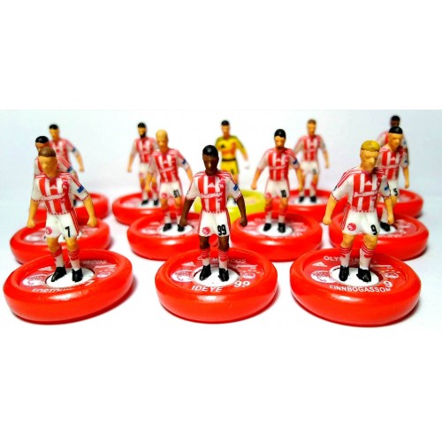 Subbuteo Andrew Table Soccer Olympiacos 2015-16 on WSB Professional Bases